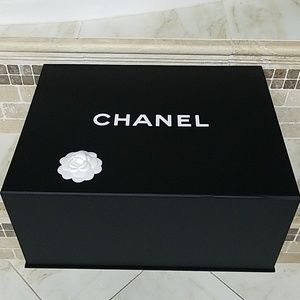 Empty CHANEL Box with Magnetic Closure